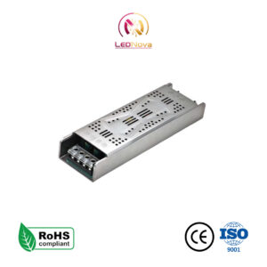 Sursă de alimentare LED liniară 200W cu eficiență 100%, design subțire, protecție IP20 pentru interior