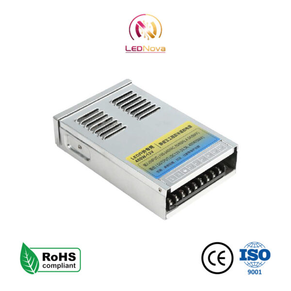 Sursă alimentare LED semi-capsulată YL-400W, 12V, 33.3A, 400W, IP20