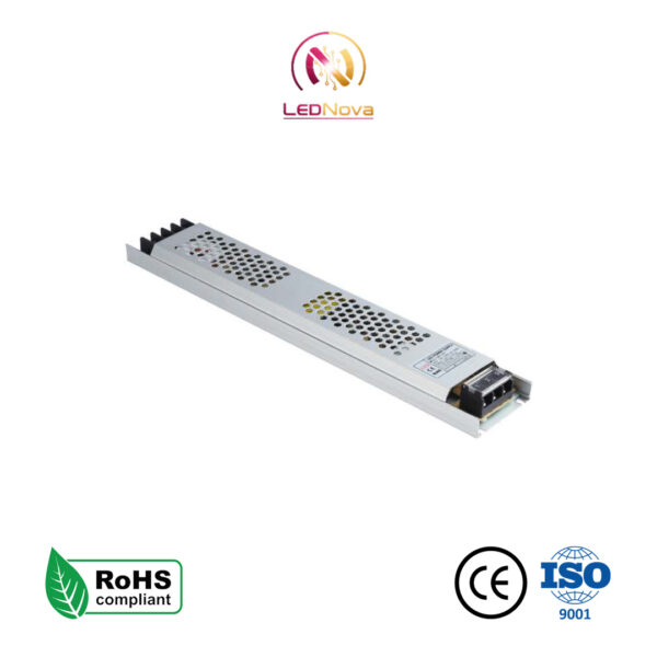 Sursă alimentare casete luminoase LED QCY 400W 12V 24V slim