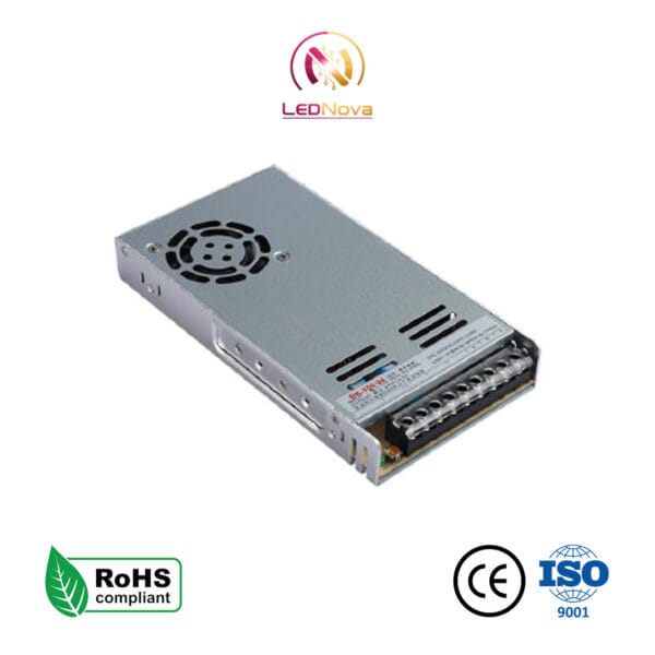 Sursă de alimentare industrială XM-GK în carcasă metalică perforată pentru sisteme LED