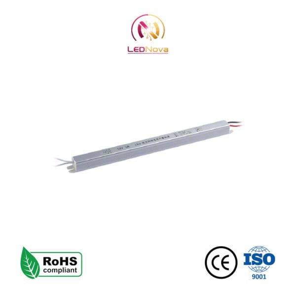 Sursă de alimentare ultra subțire Slim XM 72W pentru benzi LED în profiluri de aluminiu