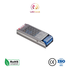 Sursă de alimentare LED Slim XJK-100W, profil subțire, tensiune duală 12V / 24V, protecție IP20