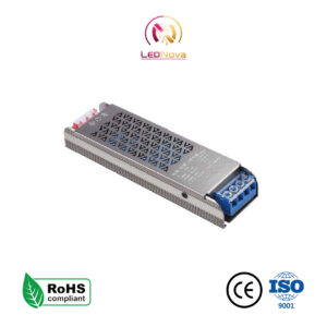 Sursă de alimentare LED Slim XJK-200W, profil subțire, tensiune duală 12V / 24V, protecție IP20