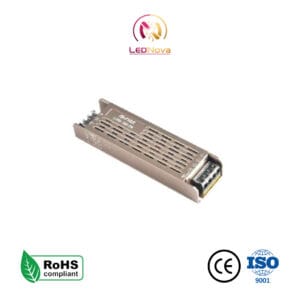Sursă de alimentare metalică perforată AC-DC model LFA 24V Slim -LS cu 150 certificări RoHS, CE și ISO.