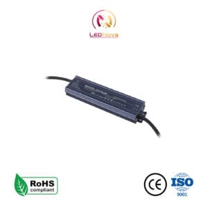 Sursă de alimentare capsulată XM 80W D rezistentă la apă pentru benzi LED